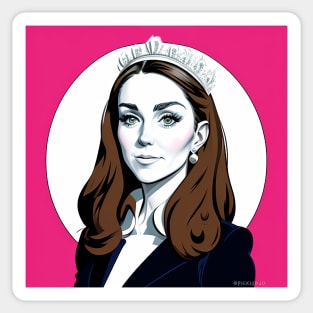 Princess Kate Sticker